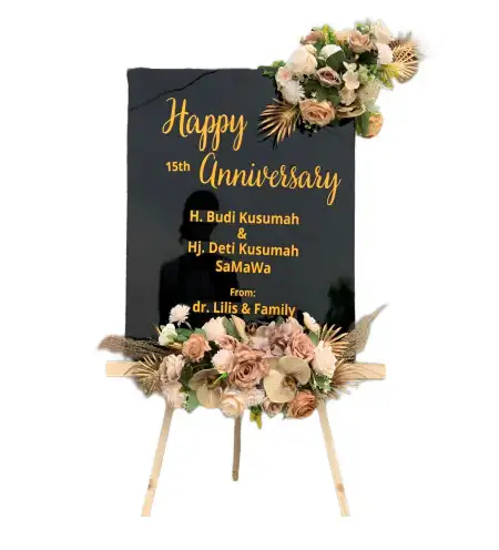 Papan Bunga Akrilik Airmata