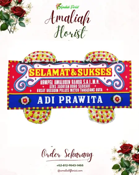 Papan Bunga Ucapan Selamat Airmata