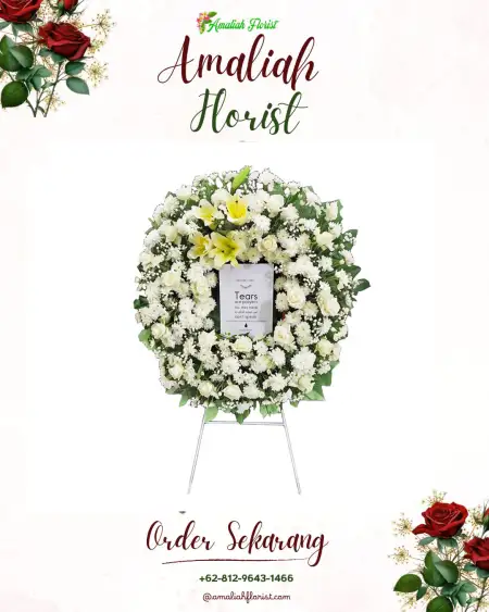 Krans Bunga Duka Airmata